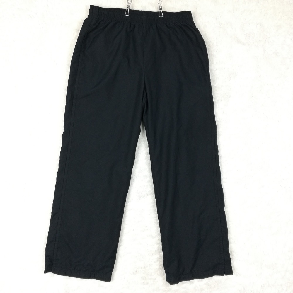 Nike Womens Pants Track Athletic Navy Blue Lined Lightweight Pull On Training M